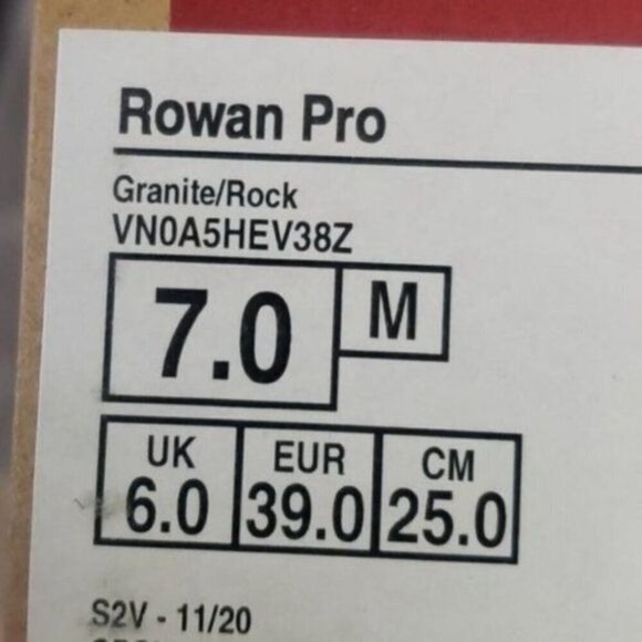 New Vans Rowan Pro Grey White Skateboarding Sneakers - Picture 9 of 9